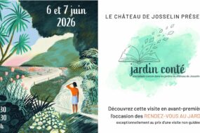 Jardin conté. Balade contée dans les jardins du château de Josselin.